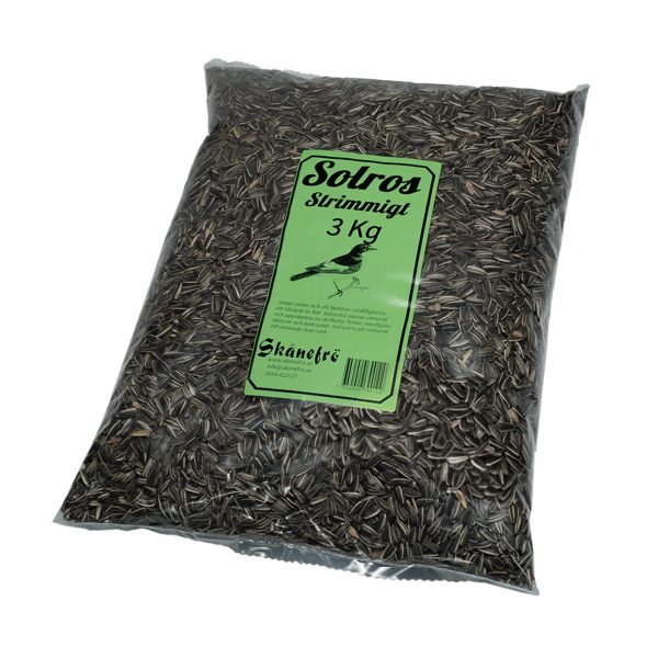 Solrosfrö strimmigt 3kg