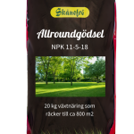 Gödning  Allroundgödsel NPK 11-5-18 20kg